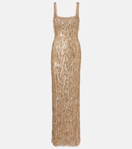Robe longue Fleur à ornements - Jenny Packham - Modalova