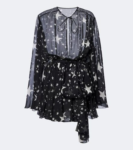 Robe en soie à imprimé - Dolce&Gabbana - Modalova
