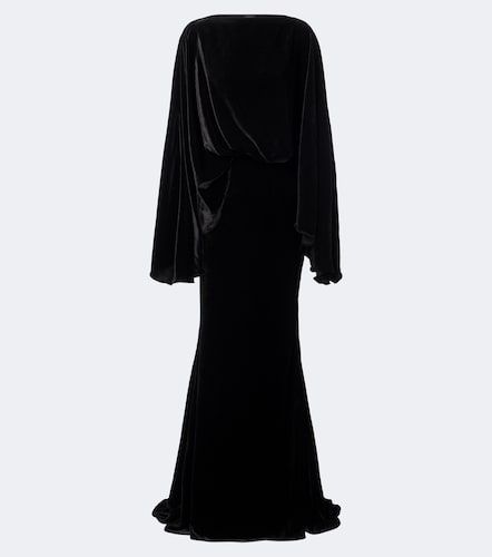 Robe longue Musidora en velours - Taller Marmo - Modalova