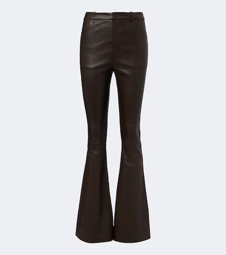 Vince Pantalon évasé en cuir - Vince - Modalova