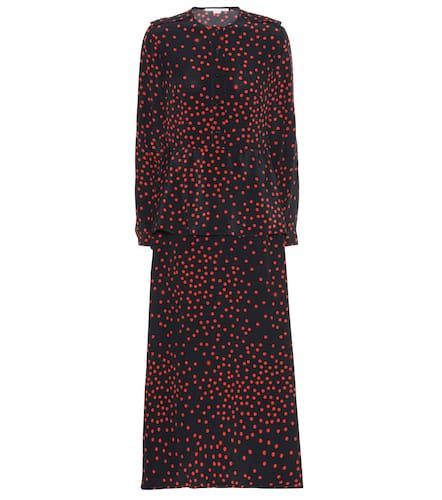 Robe longue imprimée en soie - Stella McCartney - Modalova
