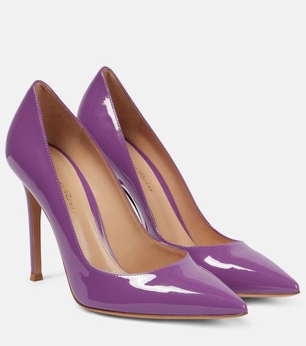 Escarpins Gianvito 105 en cuir verni - Gianvito Rossi - Modalova