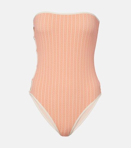 Maillot de bain doré à chevrons - Eres - Modalova