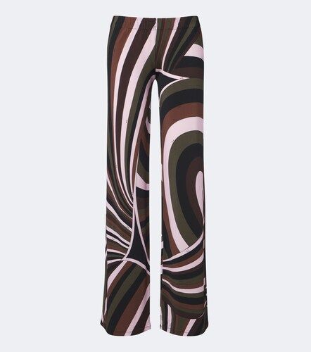 Pucci Pantalon droit Iride en satin - Pucci - Modalova