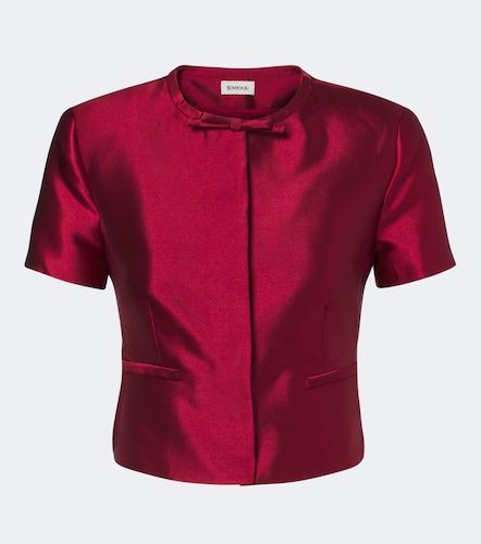 Top Naelle en satin à nœud - Simkhai - Modalova