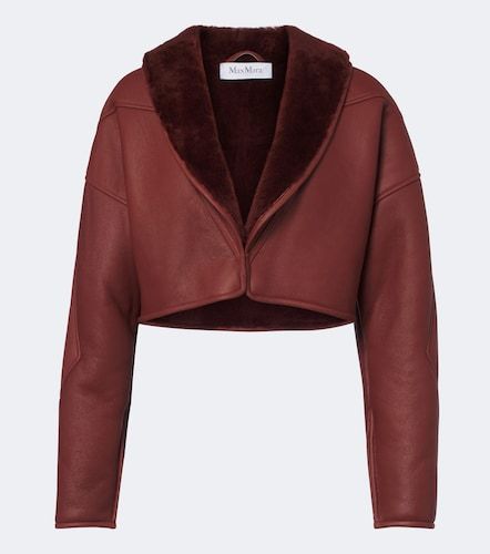 Max Mara Veste courte en cuir - Max Mara - Modalova