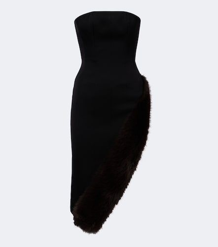 Robe bustier asymétrique - David Koma - Modalova