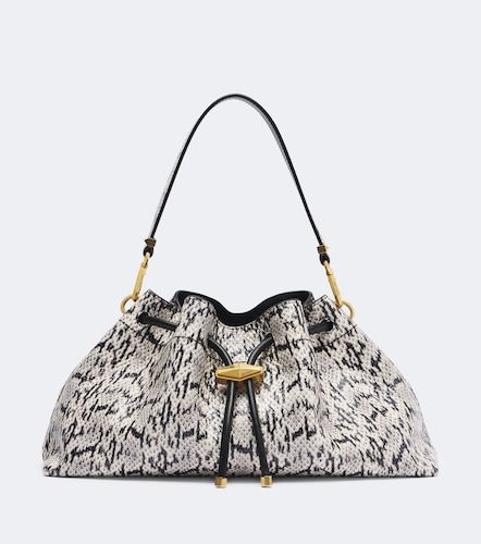 Sac porté épaule Cinch Small en cuir façon serpent - Jimmy Choo - Modalova