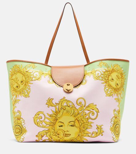 Cabas Large imprimé en toile - Versace - Modalova