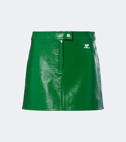 Courrèges Mini-jupe Reedition en vinyle - Courreges - Modalova