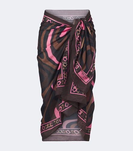 Pucci Paréo Marmo en coton - Pucci - Modalova