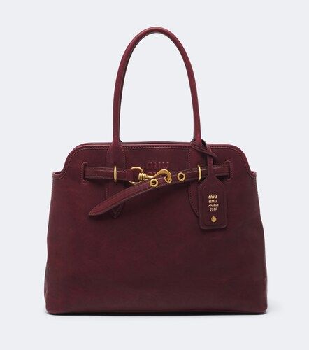 Miu Miu Sac Aventure en cuir - Miu Miu - Modalova