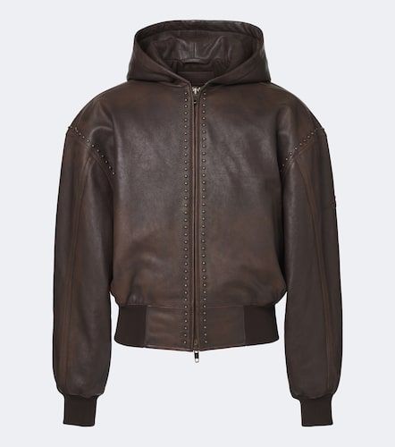 Balenciaga Veste en cuir à clous - Balenciaga - Modalova