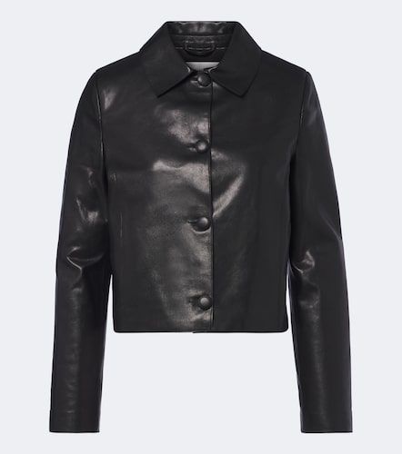 Nour Hammour Veste Hadley en cuir - Nour Hammour - Modalova