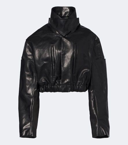 Rick Owens Veste courte en cuir - Rick Owens - Modalova