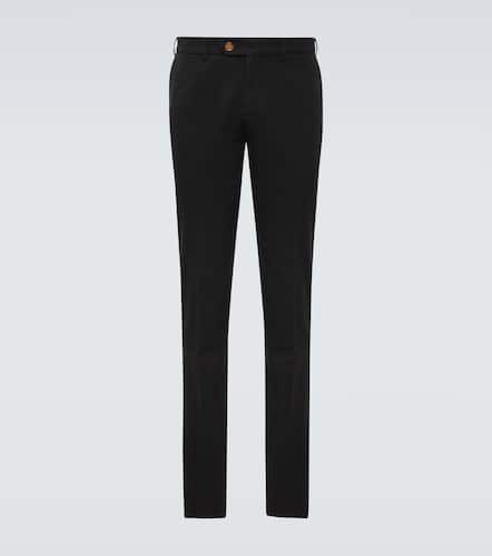 Pantalon slim en coton - Brunello Cucinelli - Modalova