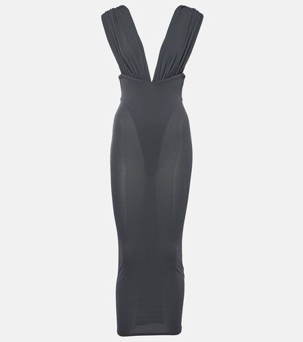 Robe midi en jersey de crêpe - Alex Perry - Modalova