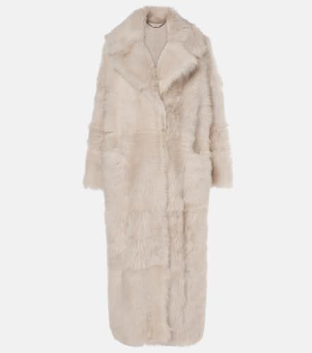 Manteau Evita en shearling - Nour Hammour - Modalova