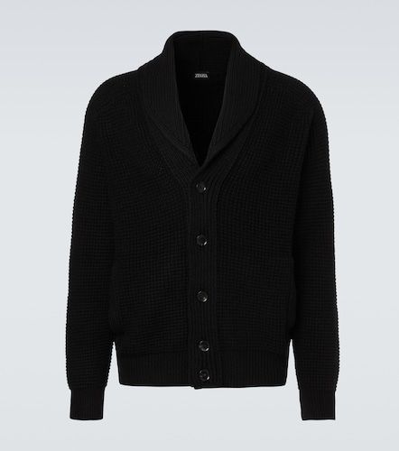Cardigan en cachemire mélangé - Zegna - Modalova