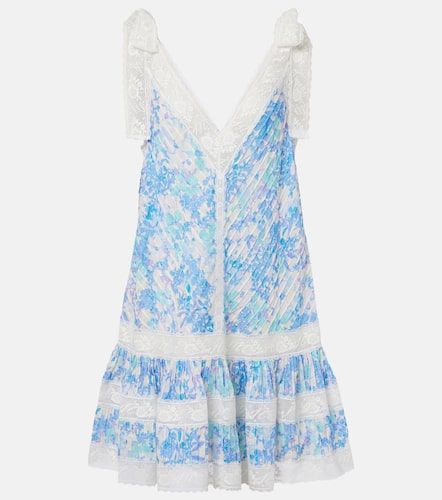 Robe Solstice Lantern en coton à fleurs - Zimmermann - Modalova