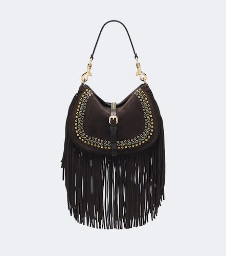Sac Pony Medium en daim à ornements - Etro - Modalova