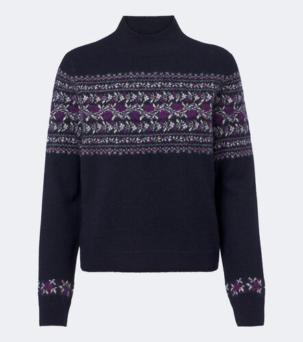 Pull Fair Isle en cachemire à fleurs - Vince - Modalova