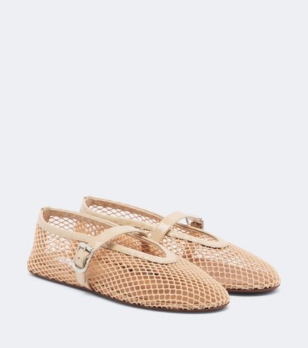 Alaïa Ballerines Mary Jane en résille - Alaia - Modalova