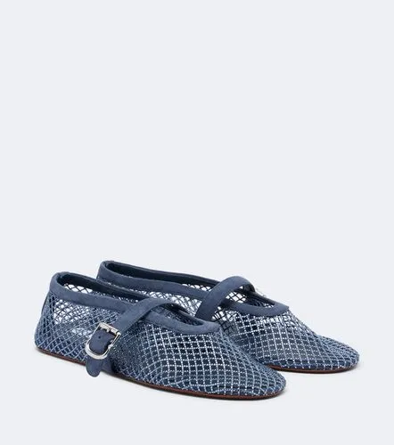 Alaïa Ballerines Mary Jane en résille - Alaia - Modalova