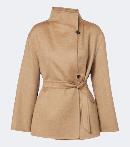 Manteau en poil de chameau et mohair - Max Mara - Modalova
