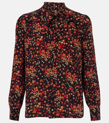 Gucci Blouse en soie à fleurs - Gucci - Modalova