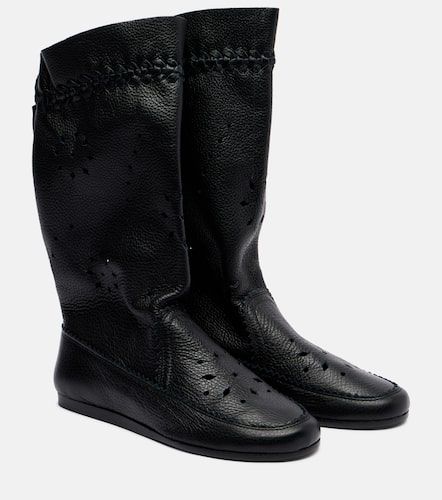 Bottes mi-mollet Welky en cuir - Isabel Marant - Modalova