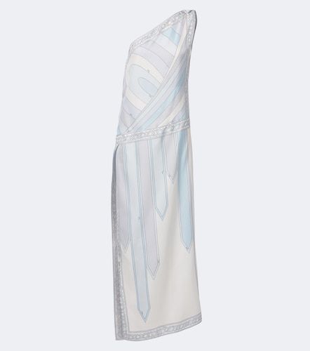 Robe longue asymétrique Iride en soie - Pucci - Modalova