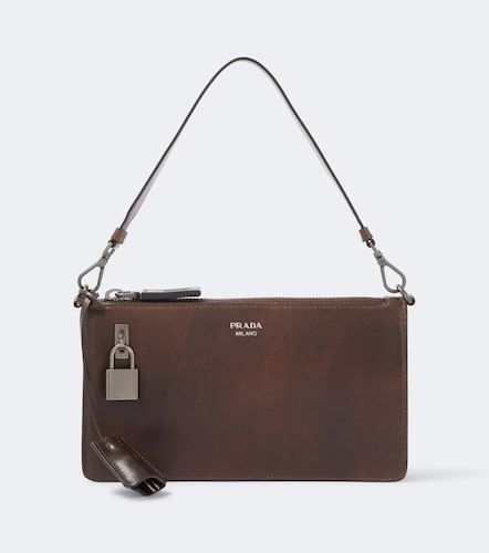 Prada Pochette en cuir - Prada - Modalova