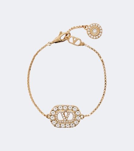 Bracelet VLogo à cristaux Swarovski® - Valentino Garavani - Modalova
