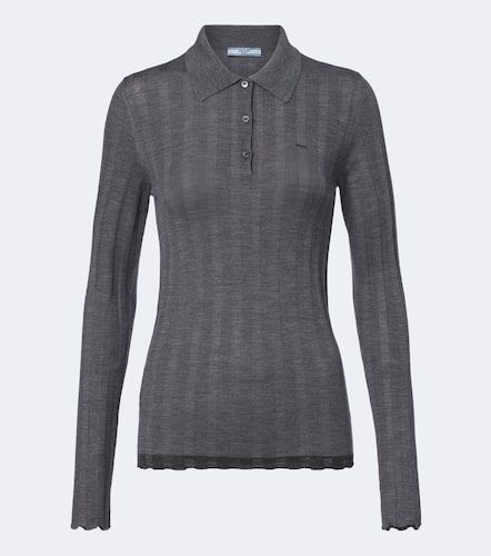 Prada Polo en laine et coton - Prada - Modalova