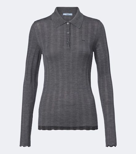 Prada Polo en laine et coton - Prada - Modalova