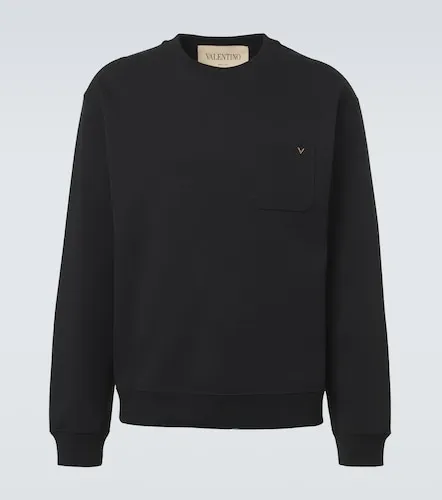 Sweat-shirt VGold en coton mélangé - Valentino Garavani - Modalova