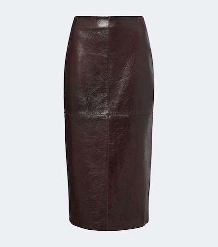 Sportmax Jupe midi en cuir - Sportmax - Modalova