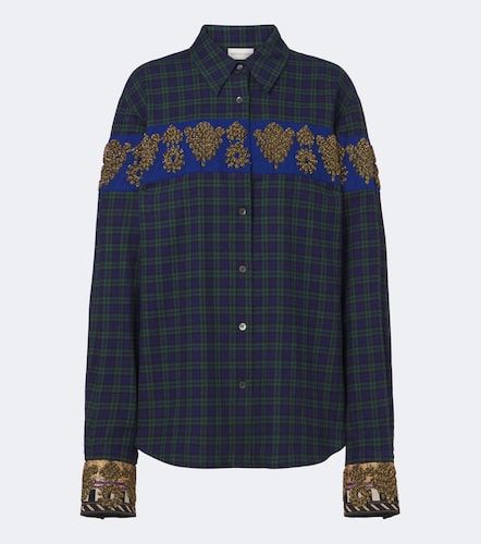 Chemise en coton à broderies - Dries Van Noten - Modalova