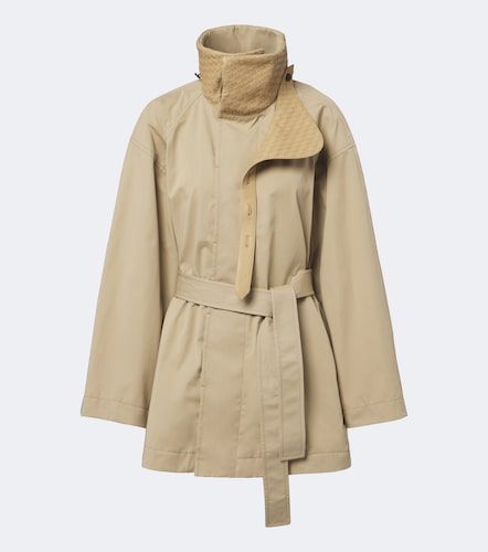Trench-coat Intrecciato en coton - Bottega Veneta - Modalova