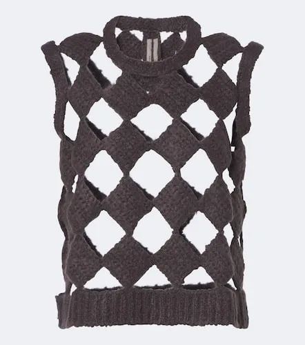 Pull sans manches Sarutanya en cachemire et soie - Rick Owens - Modalova