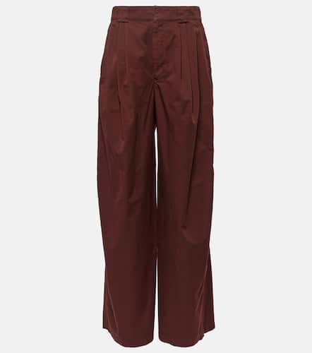 Pantalon ample à taille haute en coton - Lemaire - Modalova