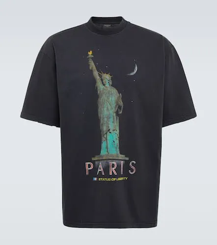 T-shirt Paris Liberty en coton - Balenciaga - Modalova