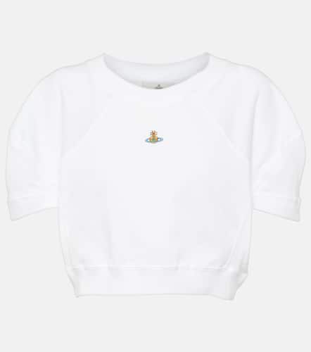 T-shirt Orb raccourci en coton à logo - Vivienne Westwood - Modalova