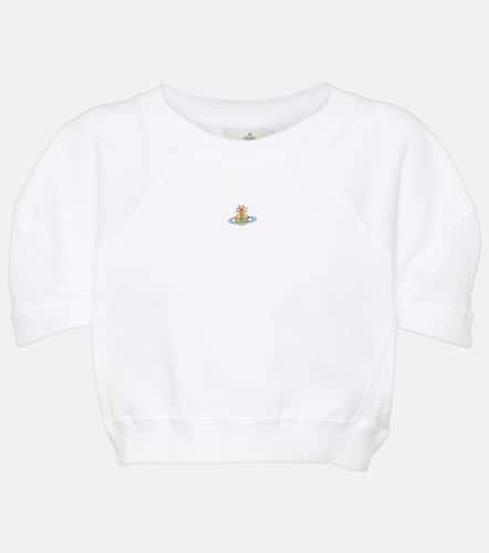 T-shirt Orb raccourci en coton à logo - Vivienne Westwood - Modalova