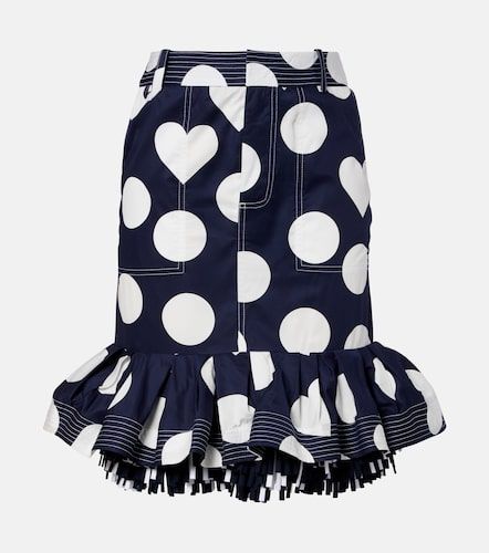 Mini-jupe Cabana en coton à imprimé - Jacquemus - Modalova