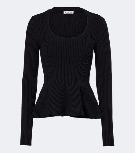 Alaïa Top en laine mélangée - Alaia - Modalova