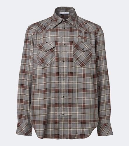 Chemise Surrow en flanelle à carreaux - Acne Studios - Modalova