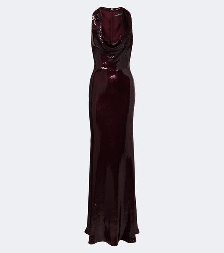 David Koma Robe longue à sequins - David Koma - Modalova