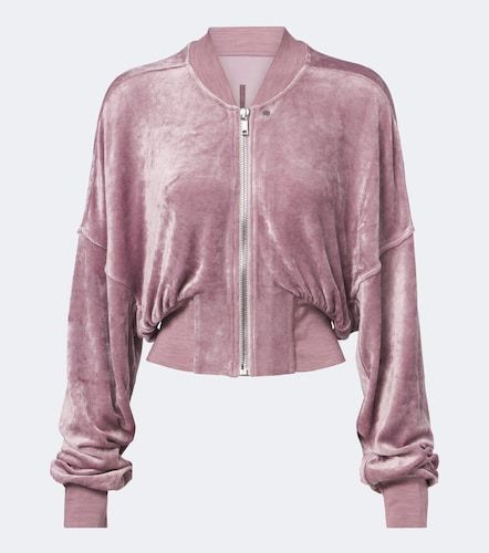 Veste bomber Flight en velours - Rick Owens - Modalova